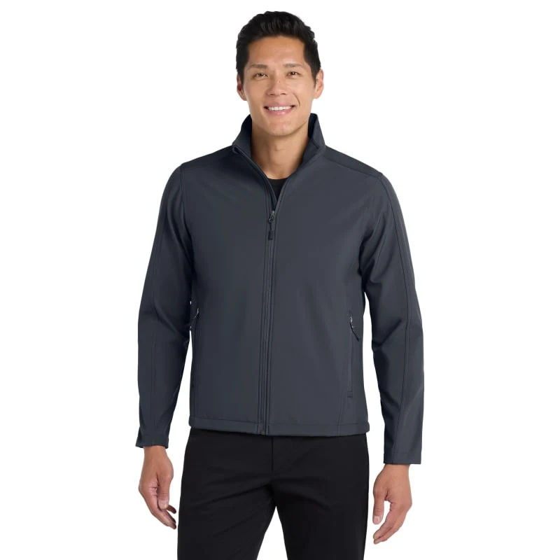 Port Authority Tall Core Soft Shell Jacket. 1