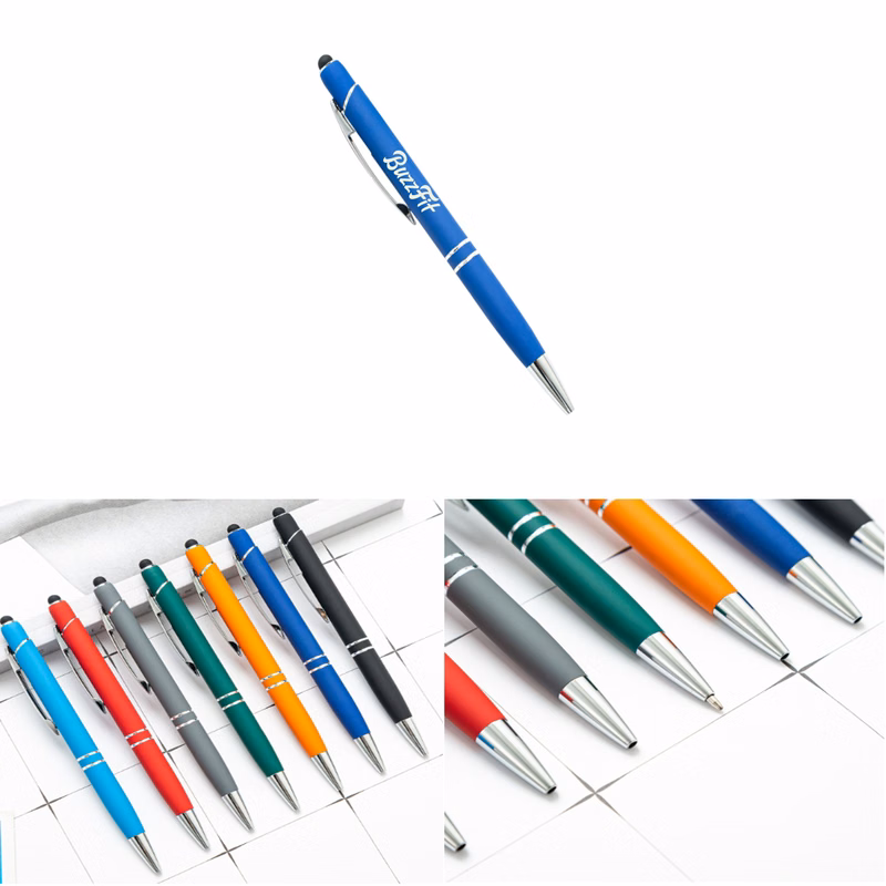 Pure Stylus Pen/Comfort Stylus Pen/ Rubberized Aluminum Pole Stylus Pen