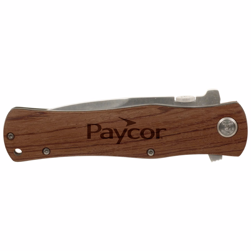 4" Wood Handle Knife