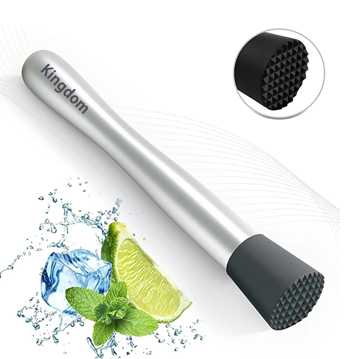 Stainless Steel Cocktail Muddler Bar Tool 1