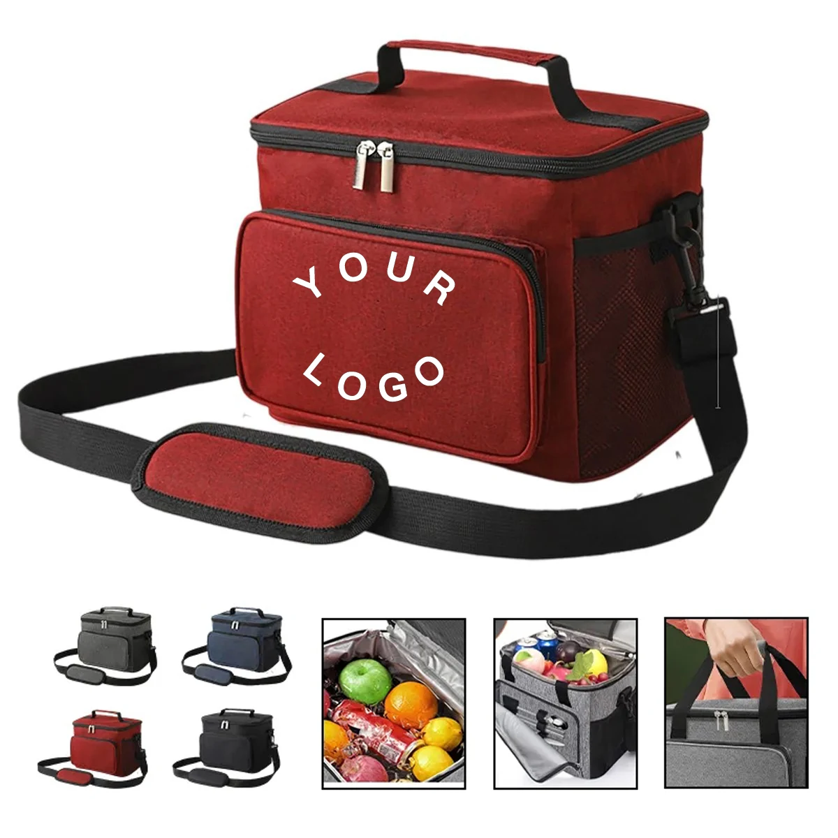 Cooler Bag with Oxford Exterior for Daily Meals 1