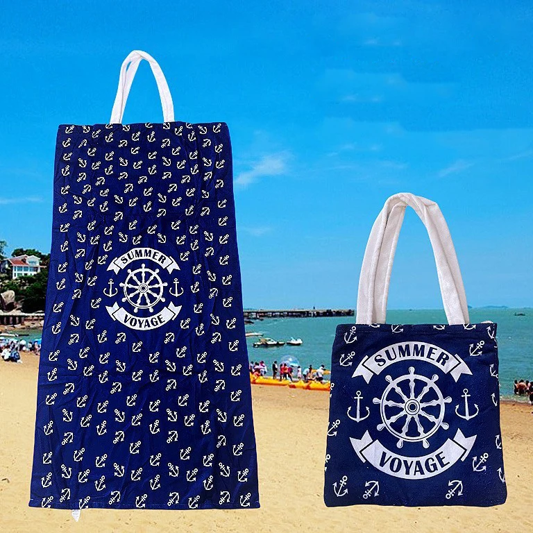 2 in 1 Beach Towel Tote 1