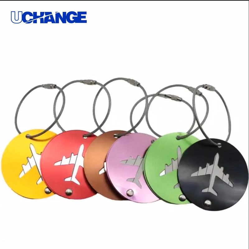 Aluminum Luggage Travel Tag Durable Baggage Identifier