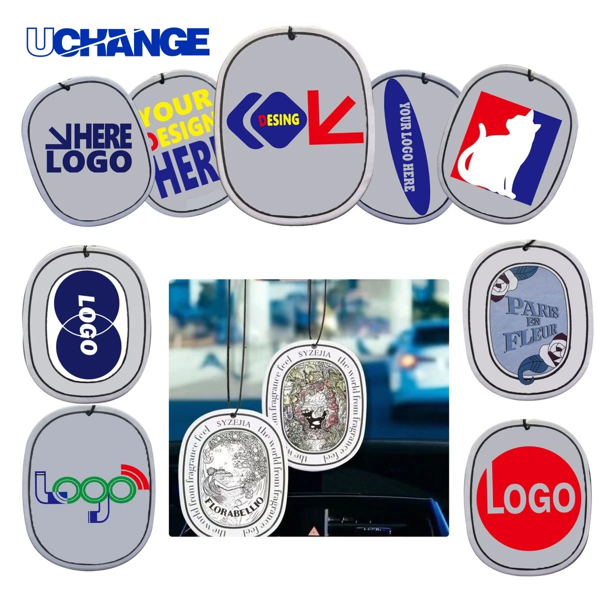 Absorbent Paper Car Fragrance Diffuser 1