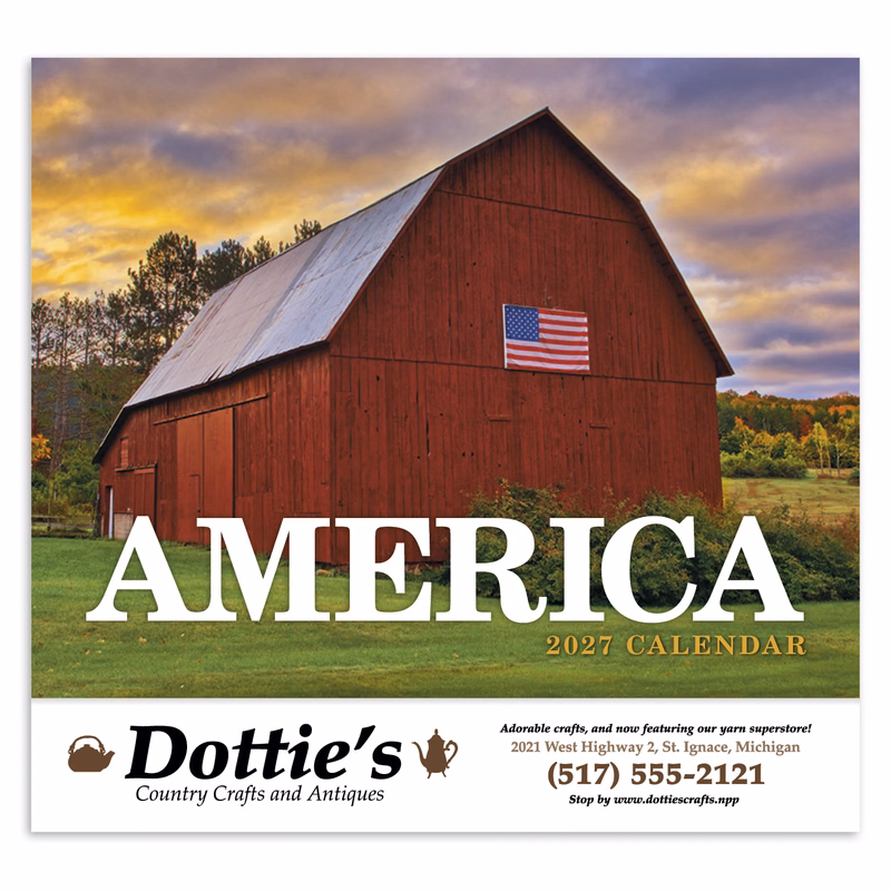 HotLine® Products America Appointment Calendar - Stapled