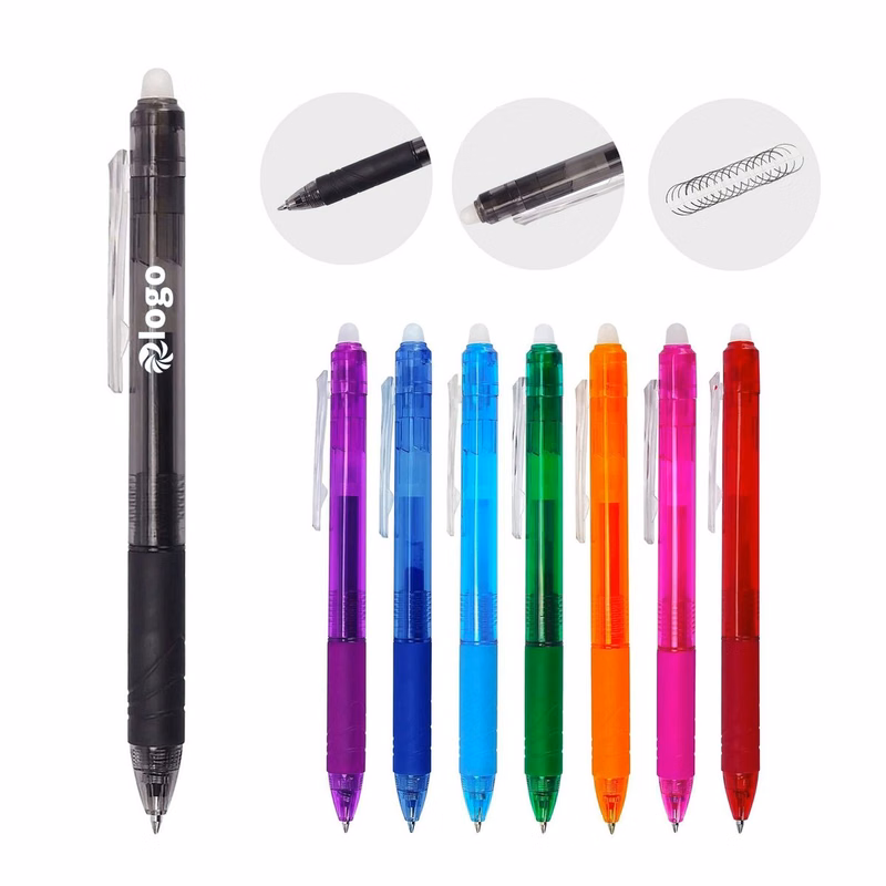 Erasable Retractable Gel Ink Pen