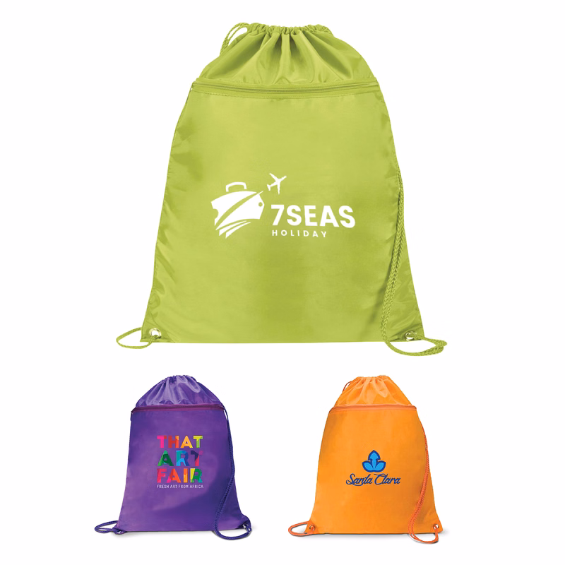 Neon Storm Cinch Bag