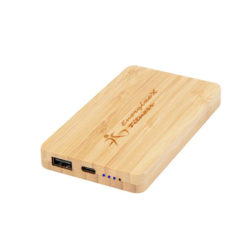 5000 mAh Bamboo Power Bank 1