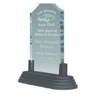 3" x 6" Jade Corners Pop-In Acrylic (Base not included) 1