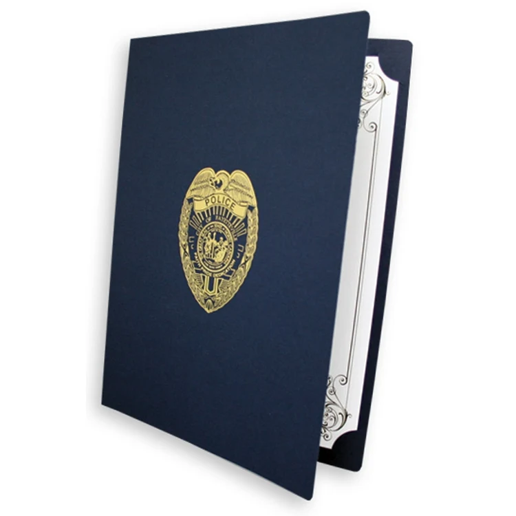 Certificate Cover on Premium Linen with Foil Stamped Imprint 1