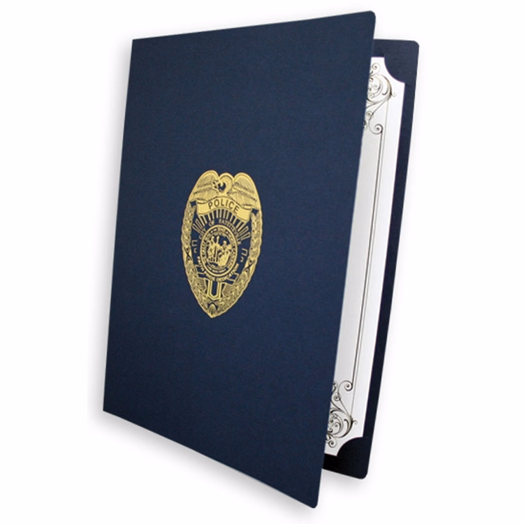 Certificate Cover on Premium Linen with Foil Stamped Imprint
