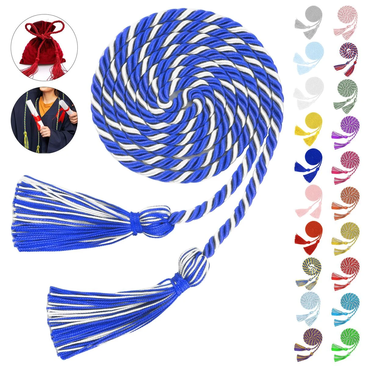 Polyester Graduation Honor Cord 1