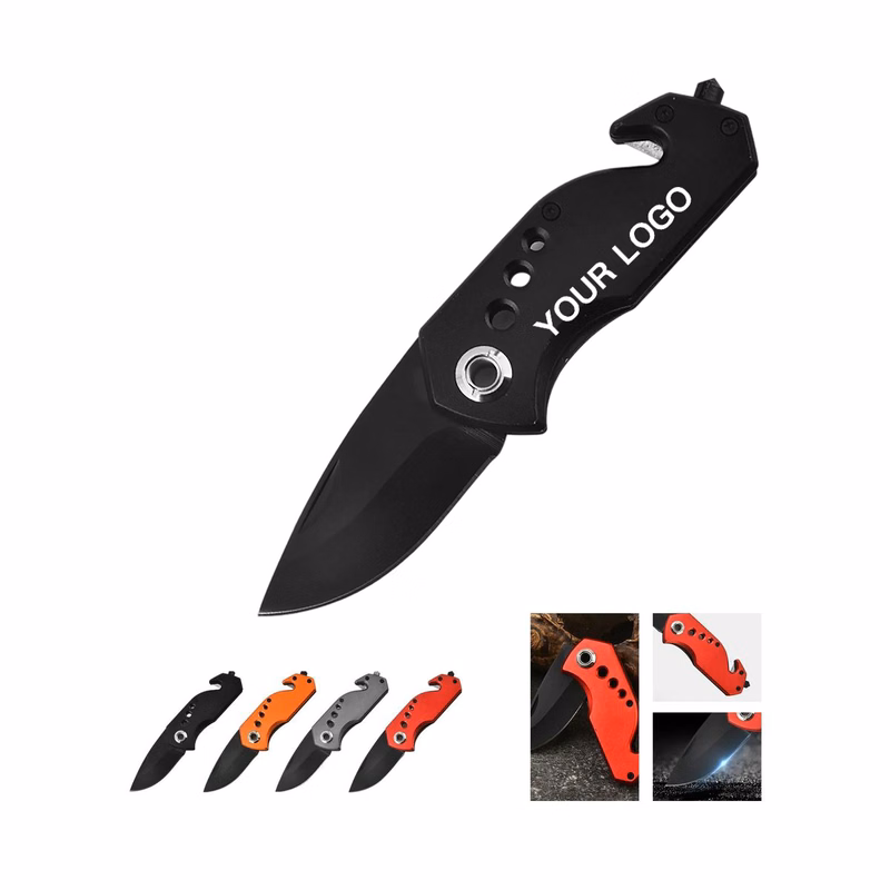 Durable Aluminum Folding Knife with Sharp Stainless Blade