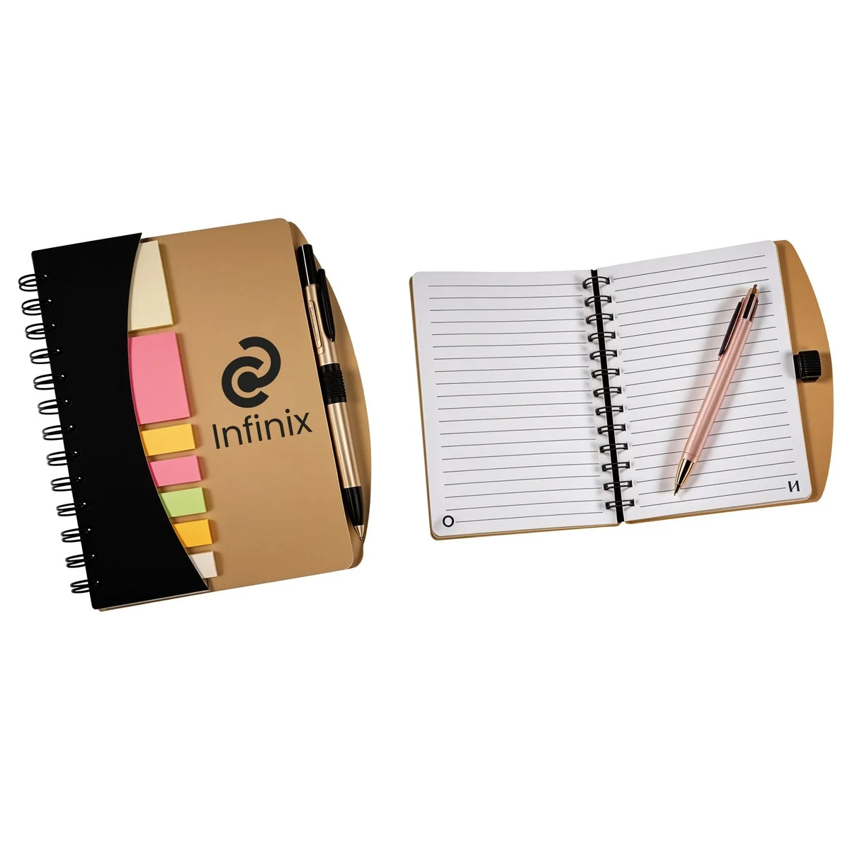 Mini Journal with Pen, Flags & Sticky Notes 1