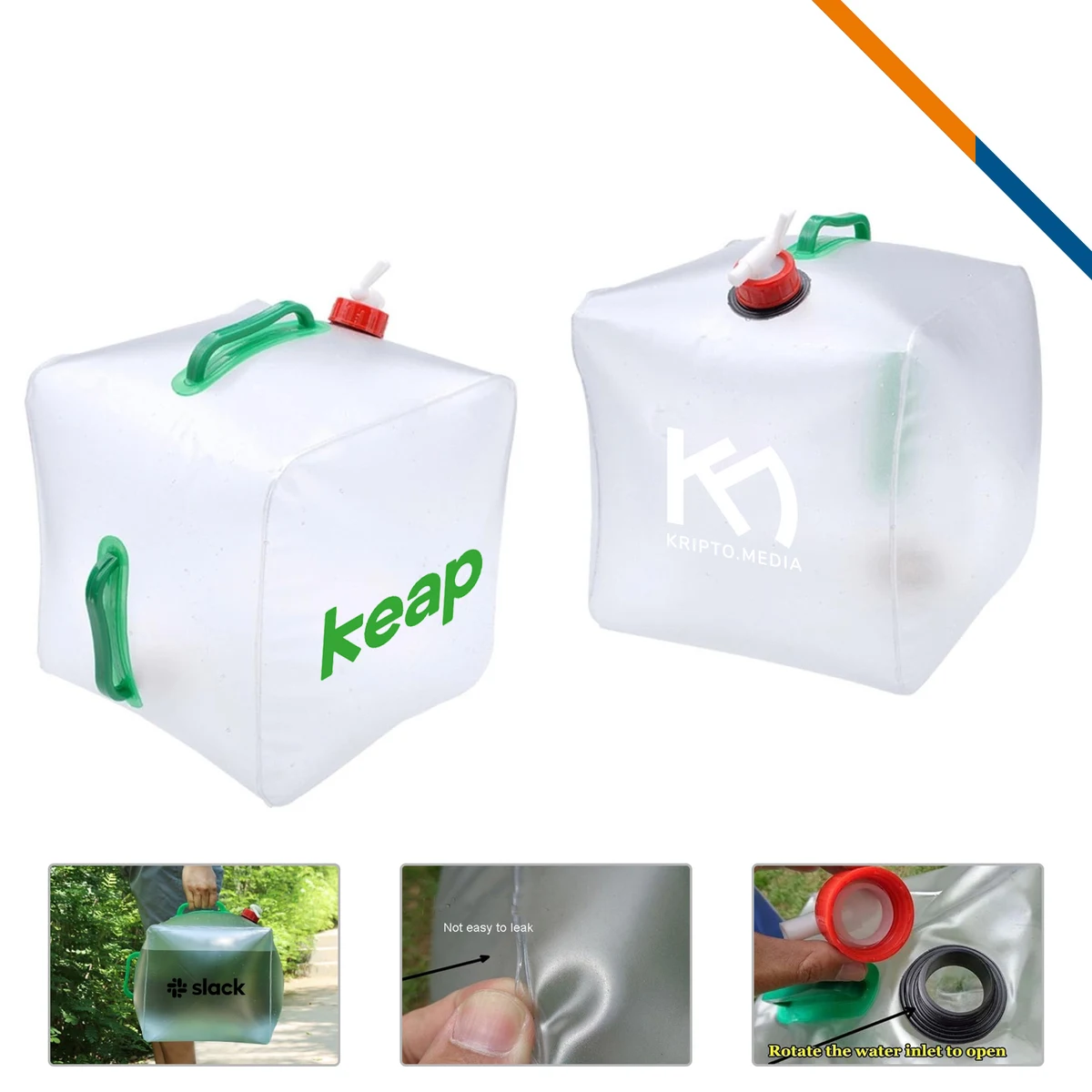 Arless Collapsible Water Container 1