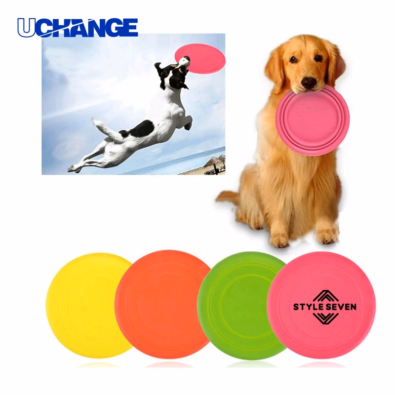 Dog Flying Silicone Disc Toy for Pets
