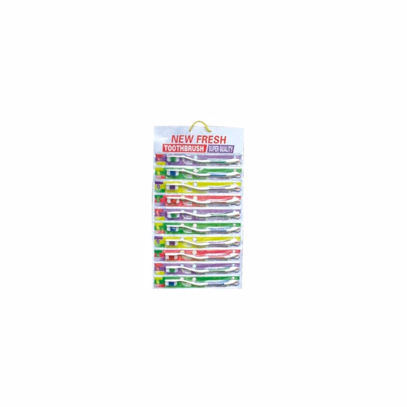 Adult Toothbrushes Assorted - 7.5"