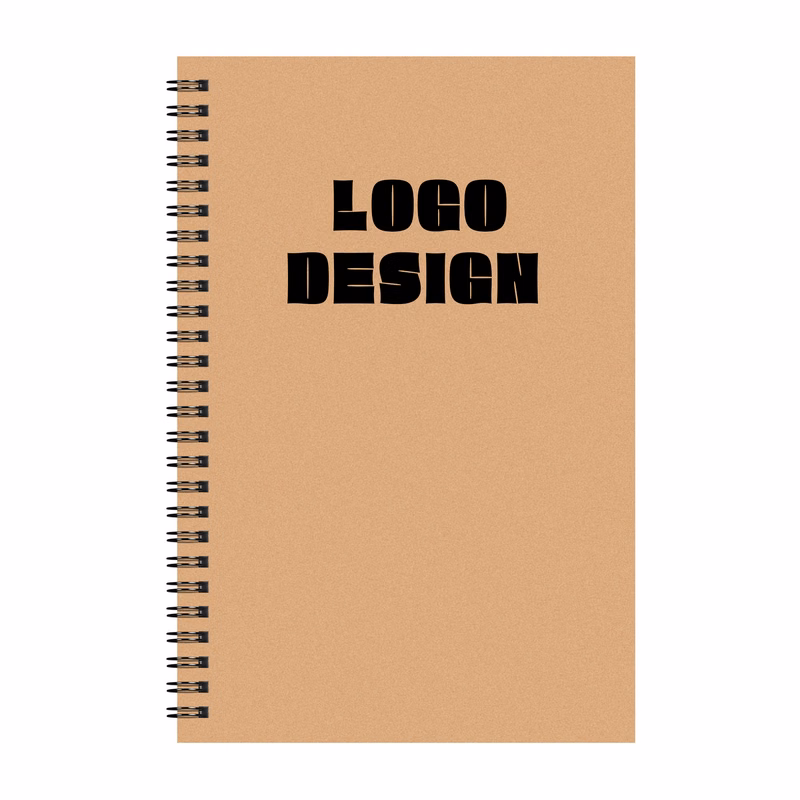 A5 Kraft Spiral Bound Notebooks