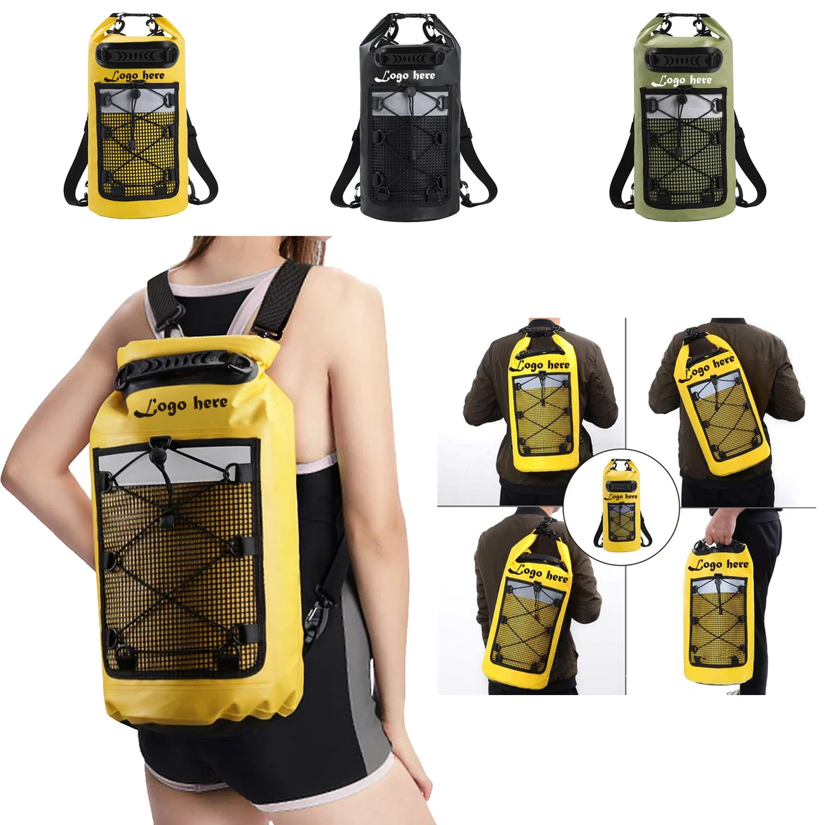 MOQ100 Large-Capacity Waterproof Bag 1