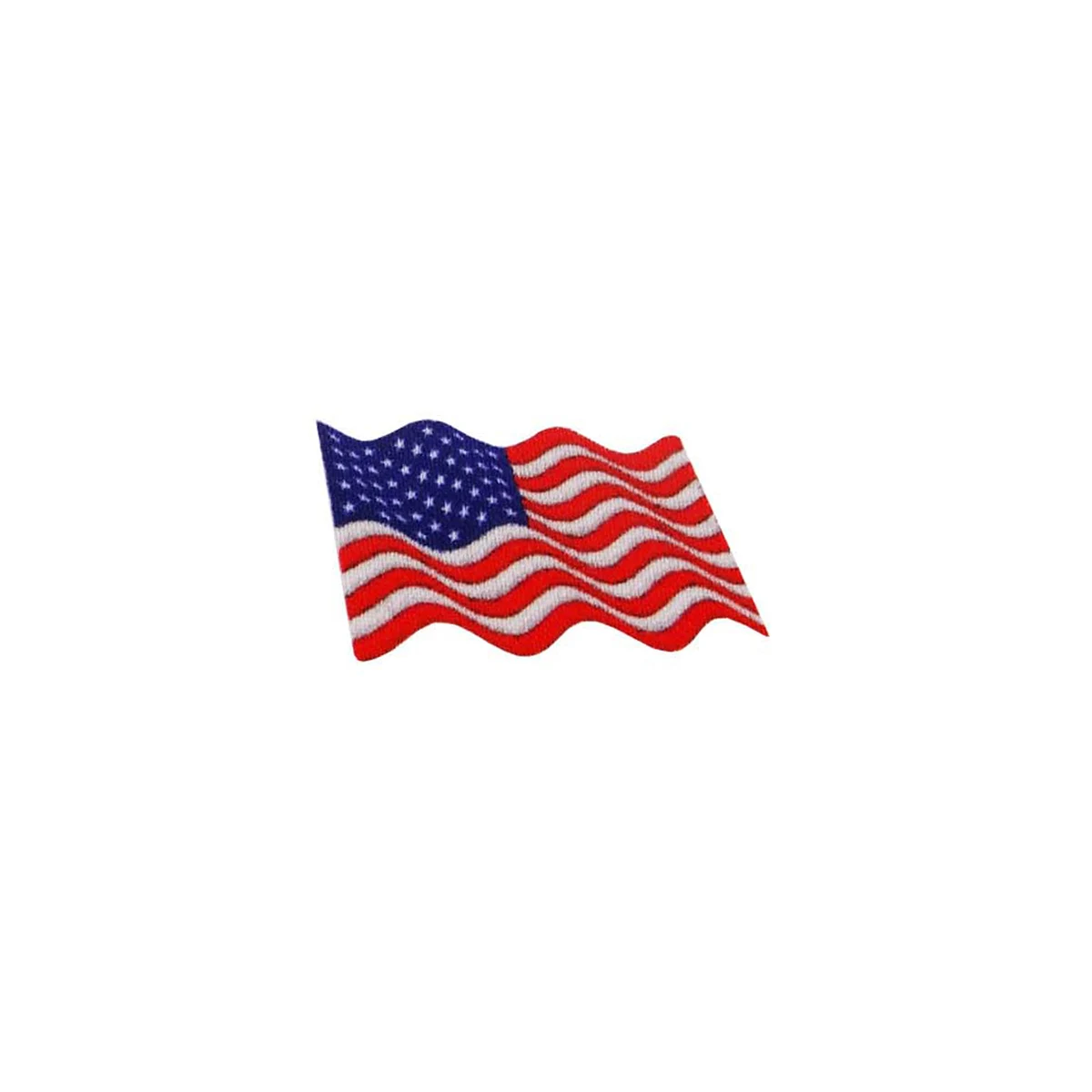 USA - American Waving Flag DigiPrint Patch - 1 1/8" x5/8" - DAF-6 1