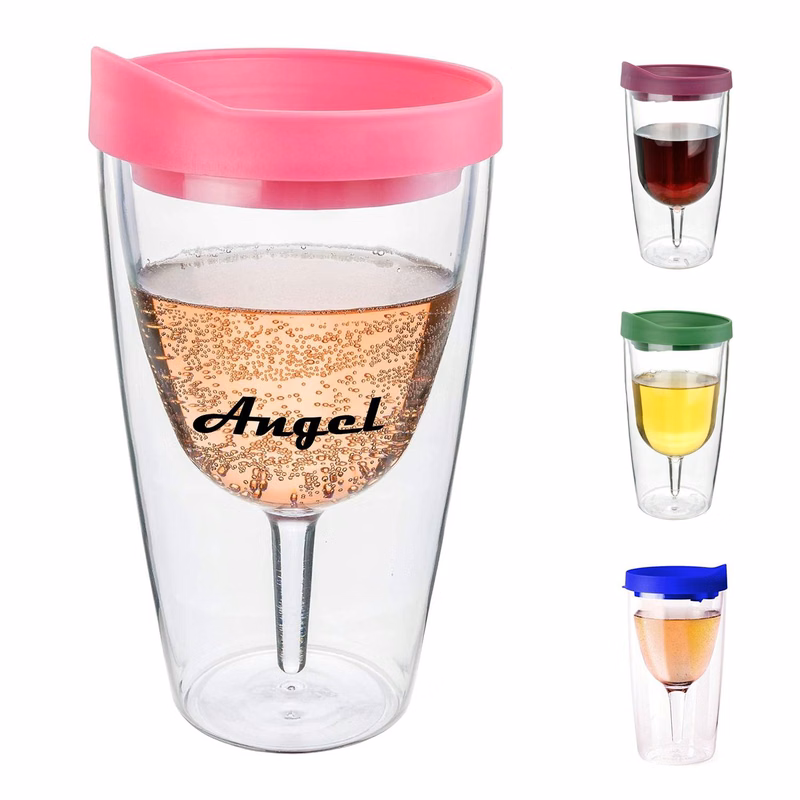 10Oz Double Wall Wine Glass