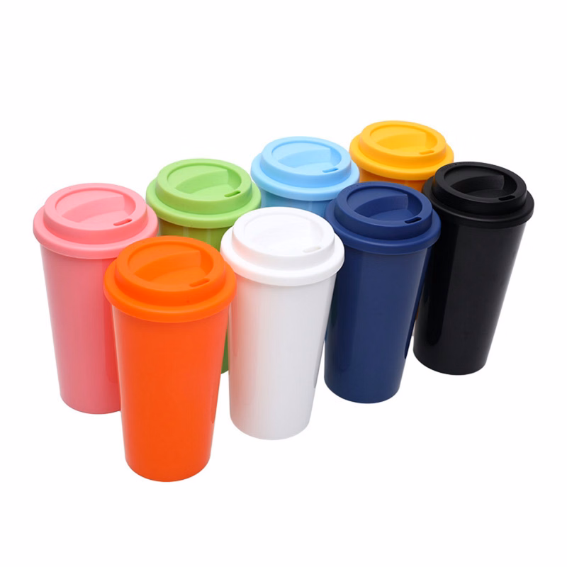 16 oz Double-Layer Coffee Cup