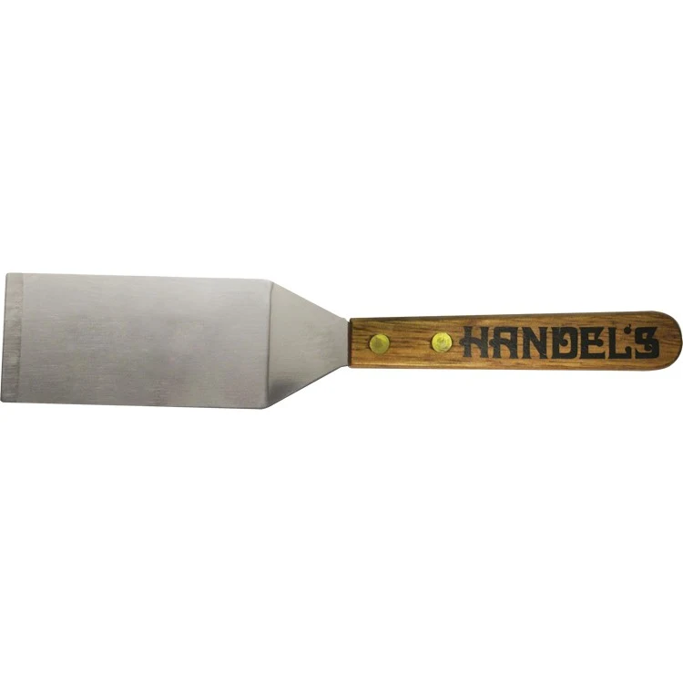 Wood Handle Solid Spatula 1