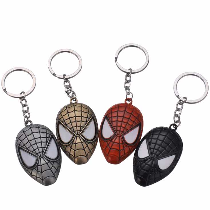 Heavy Duty Cute Metal Superhero Keychain