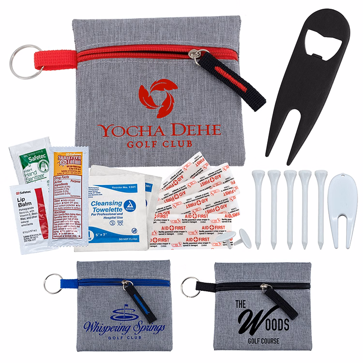 "STILLWATER 17" 17 Piece Golf Kit Components