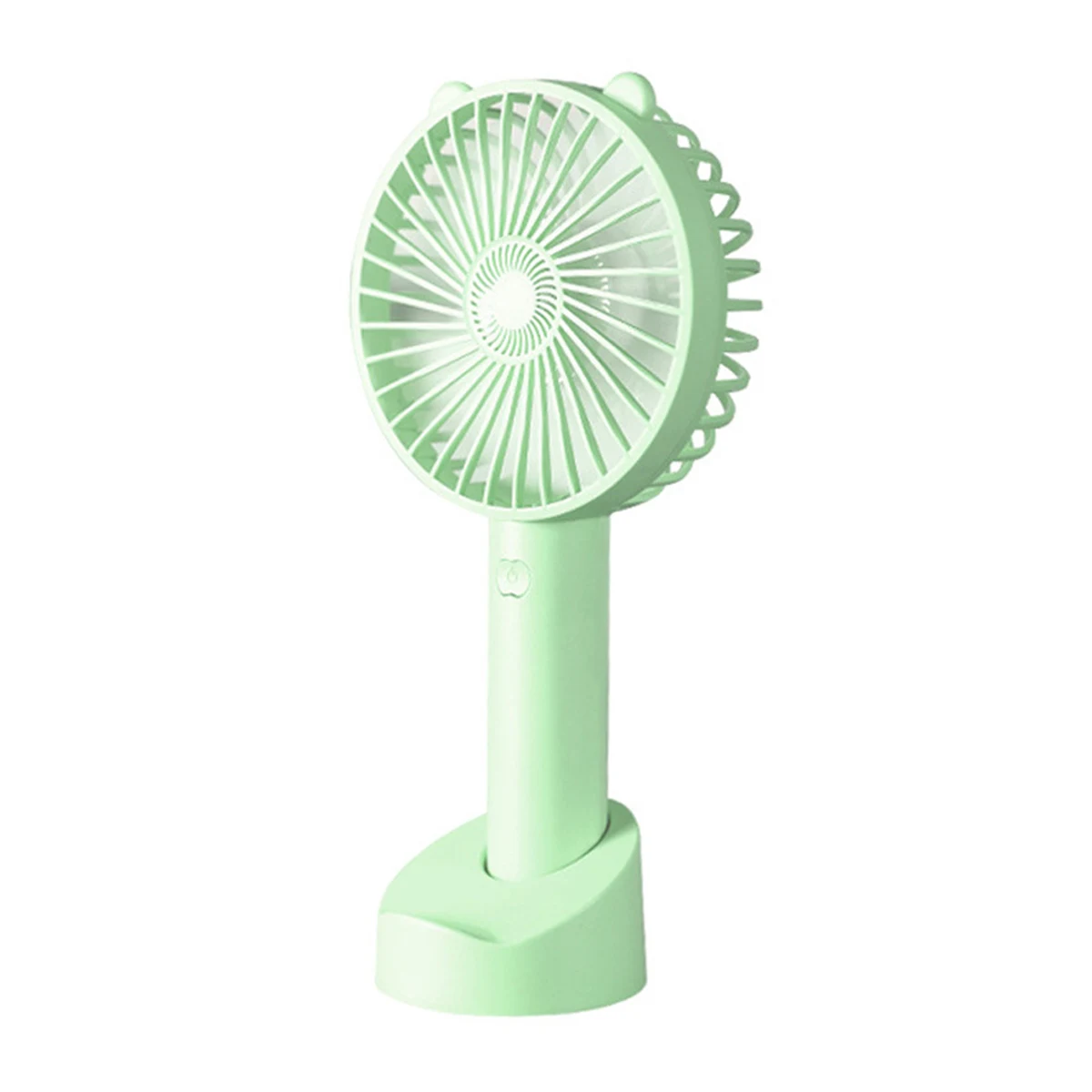 Rechargeable Usb Mini Hand Held Fan With Stand 1