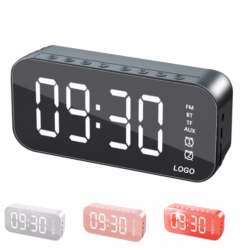 Mini Wireless Speaker with Clock (direct import)
