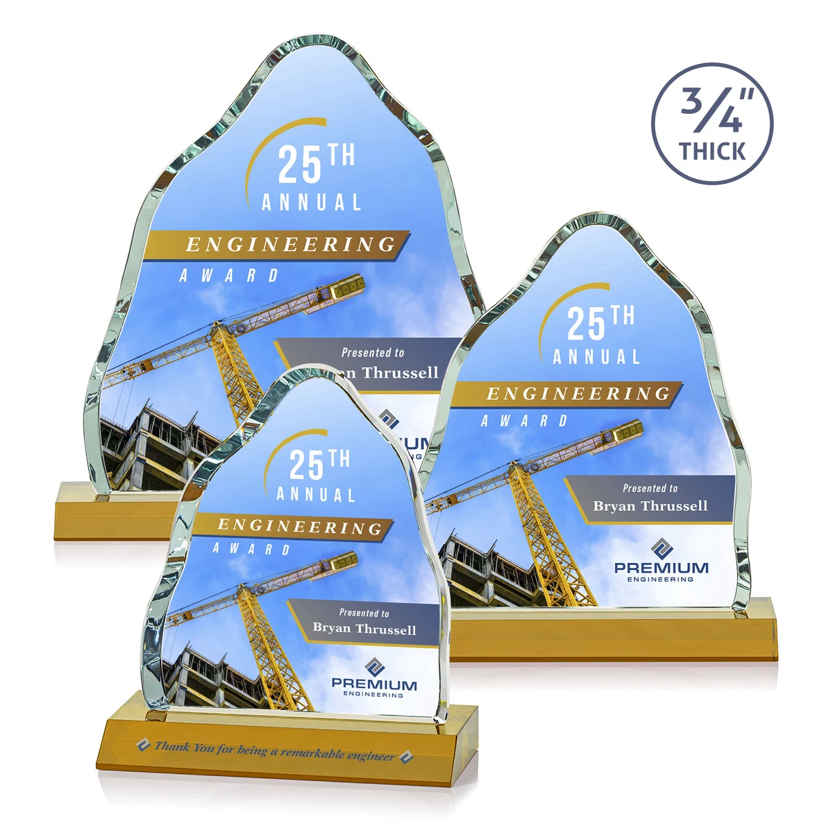 Dunwich VividPrint™ Award - Amber 1