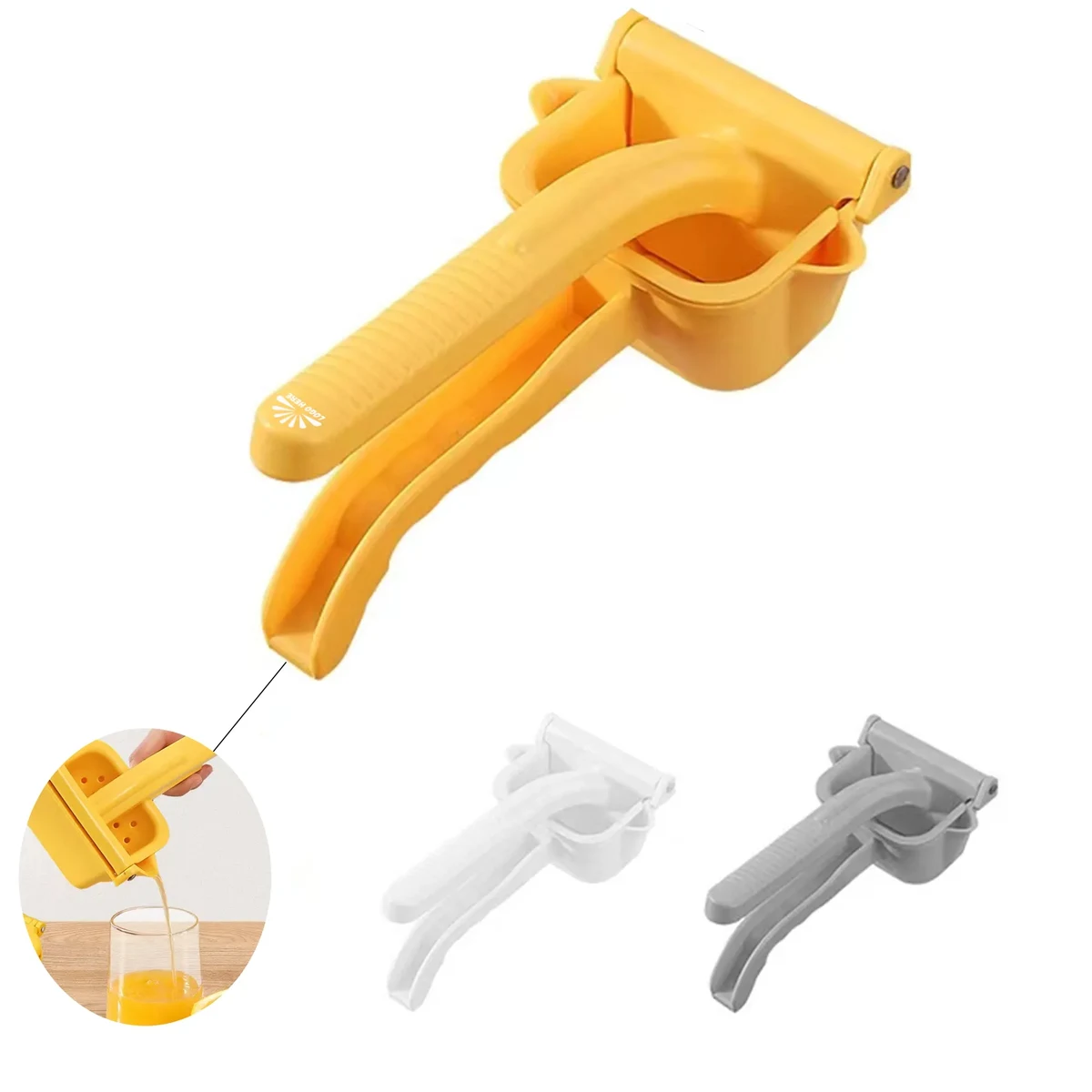 Large Multifunctional Manual Squeezer With Customizable Logo 1