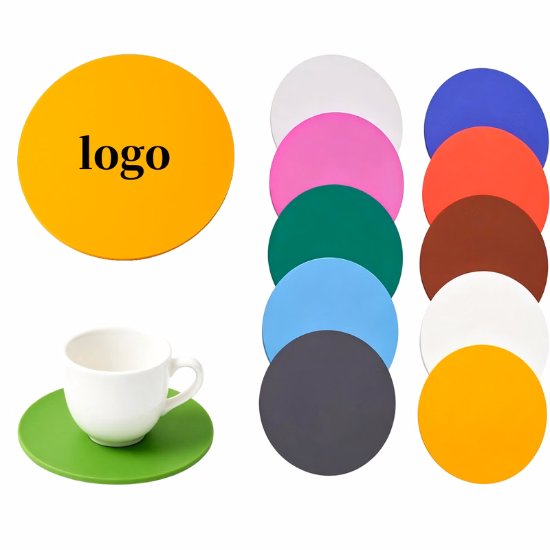 Custom Printed Waterproof PVC Table Coaster
