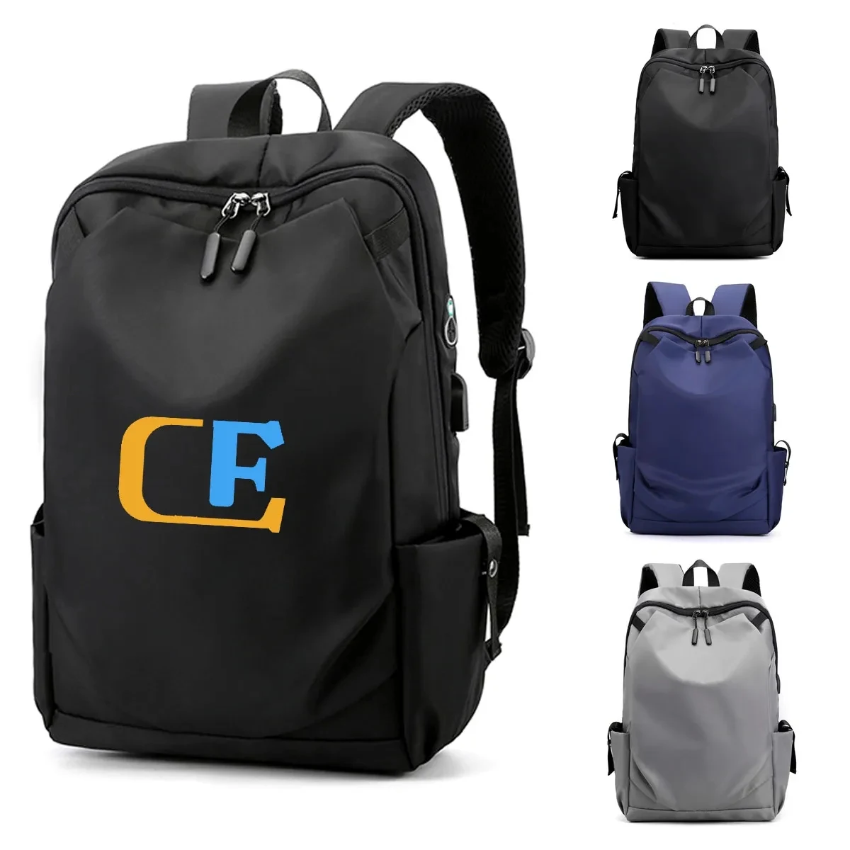 Lightweight Laptop Backpack with USB Charging Port and Headp 1