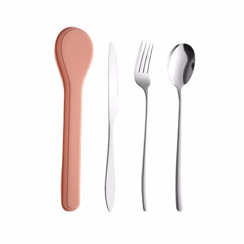 3 Piece Stainless Steel Tableware Set