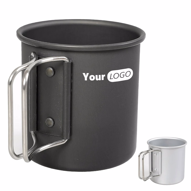 Alloy Outdoor Camping Folding Water Cup