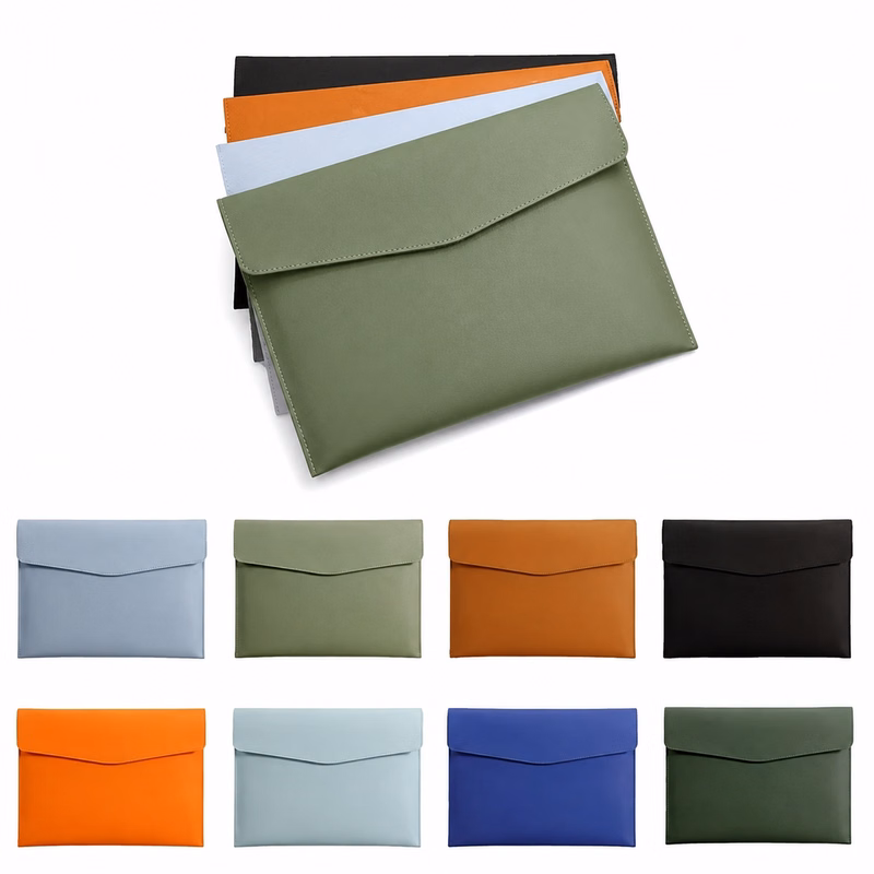 Professional Leather A4 Document Portfolio