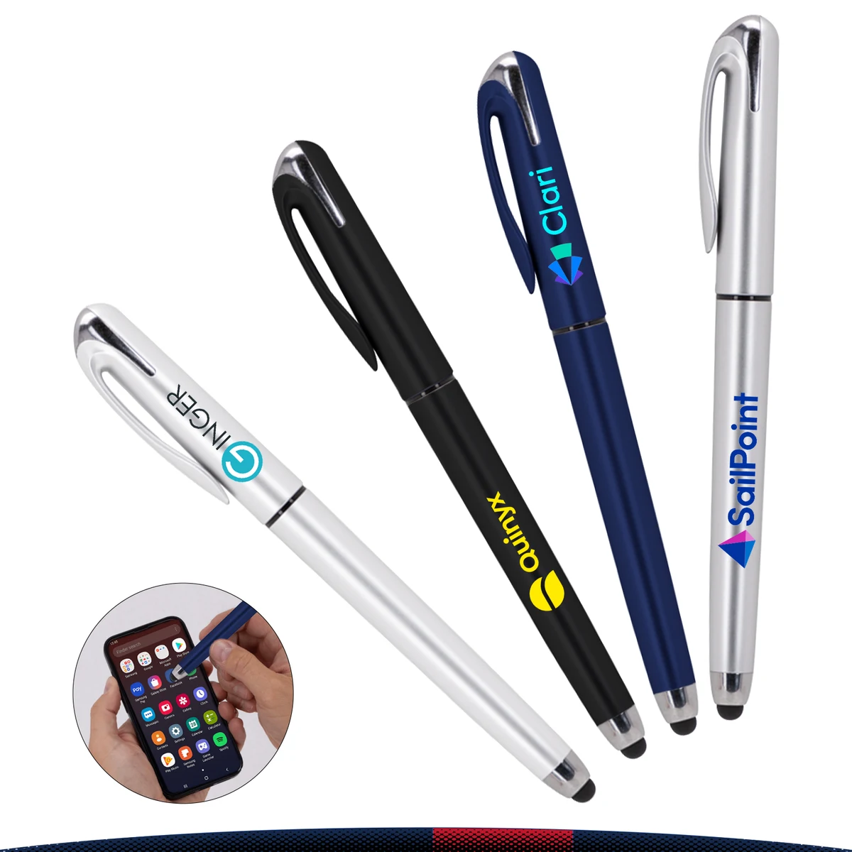 Rinext Recycled Plastic Hybrid Stylus Writing Pen 1