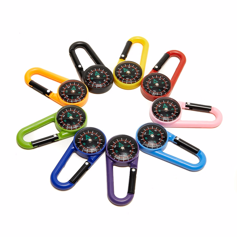Metal Carabiner Compass