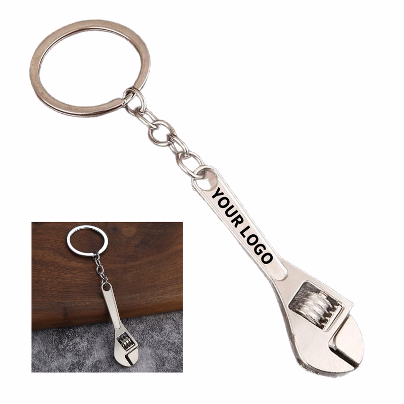 Mini Wrench Metal Key Ring Tool