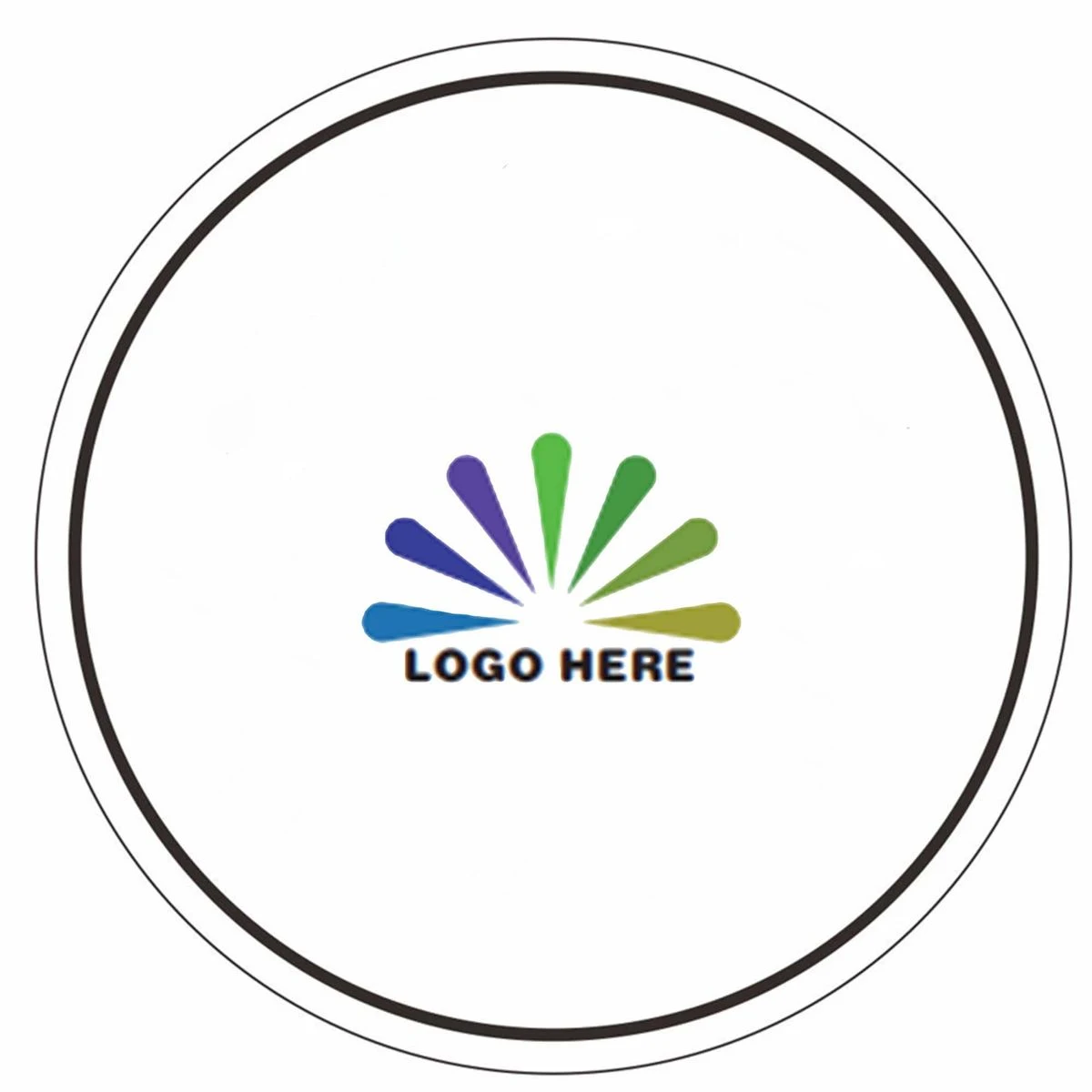 Acrylic Round Coaster Durable 1