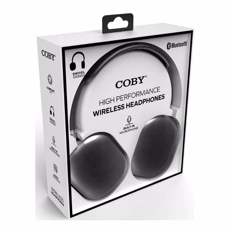 Wireless Headphones - High Performance Black