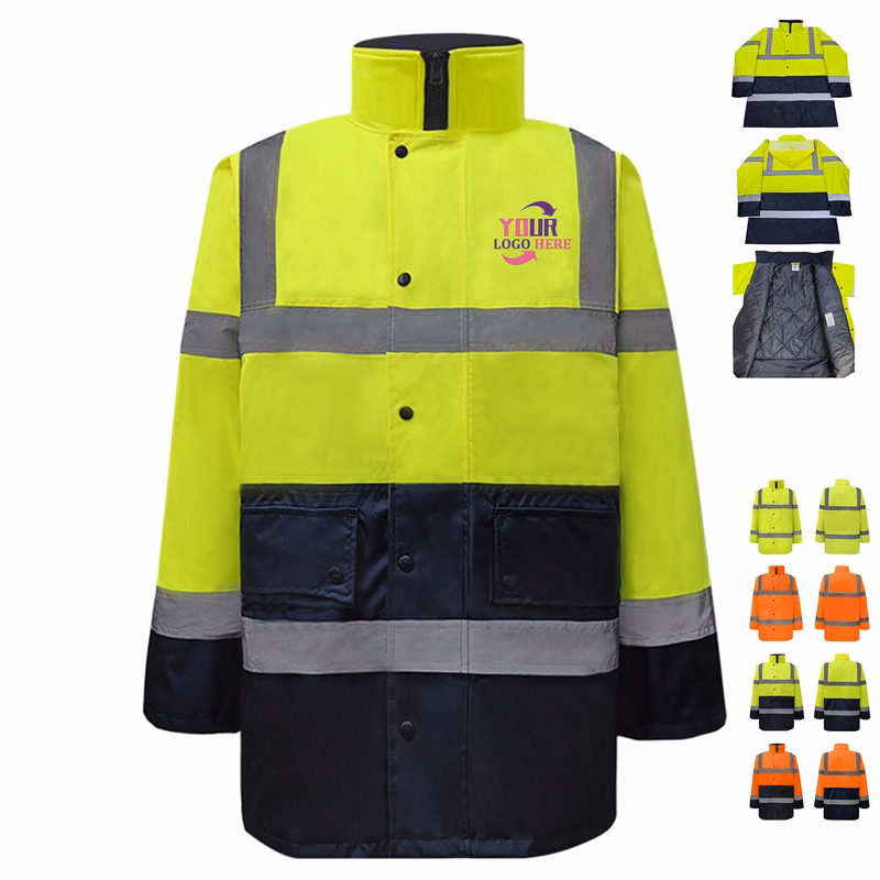 Reflective Waterproof Safety Jacket
