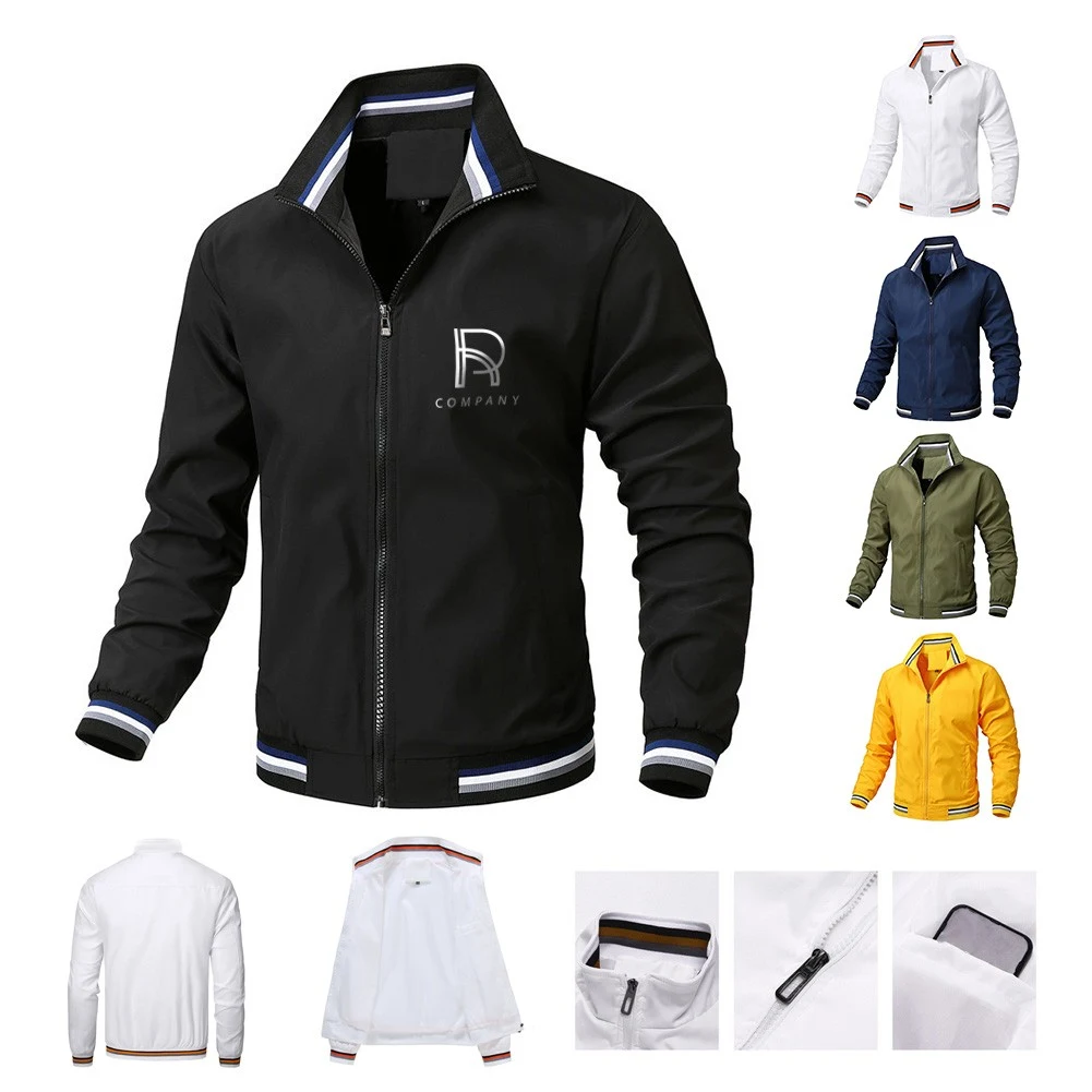 Fall Winter Warm Windbreaker Full Zip Casual Padded Coats 1