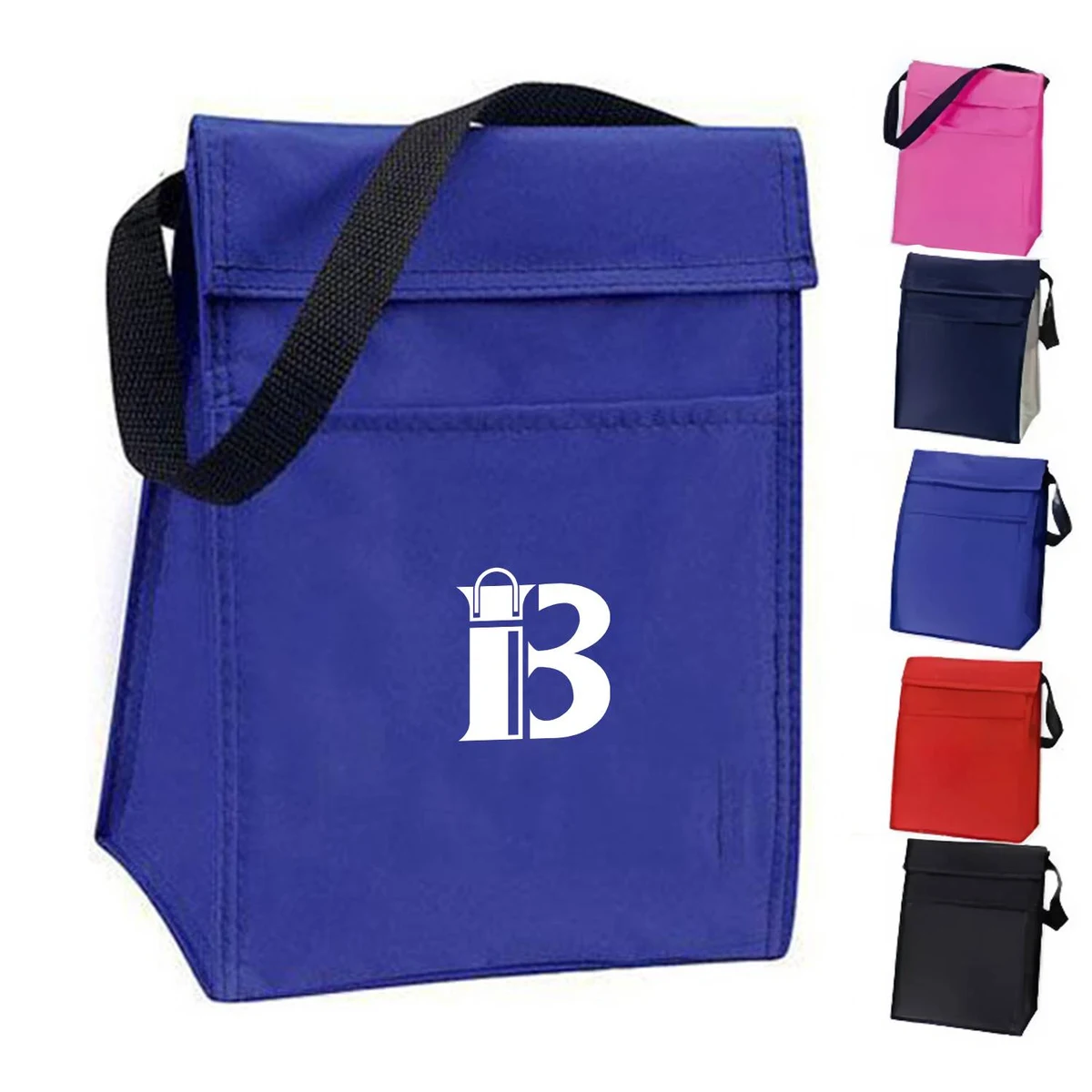 Foldable Insulated Lunch Bag for Silkscreen Imprint 1