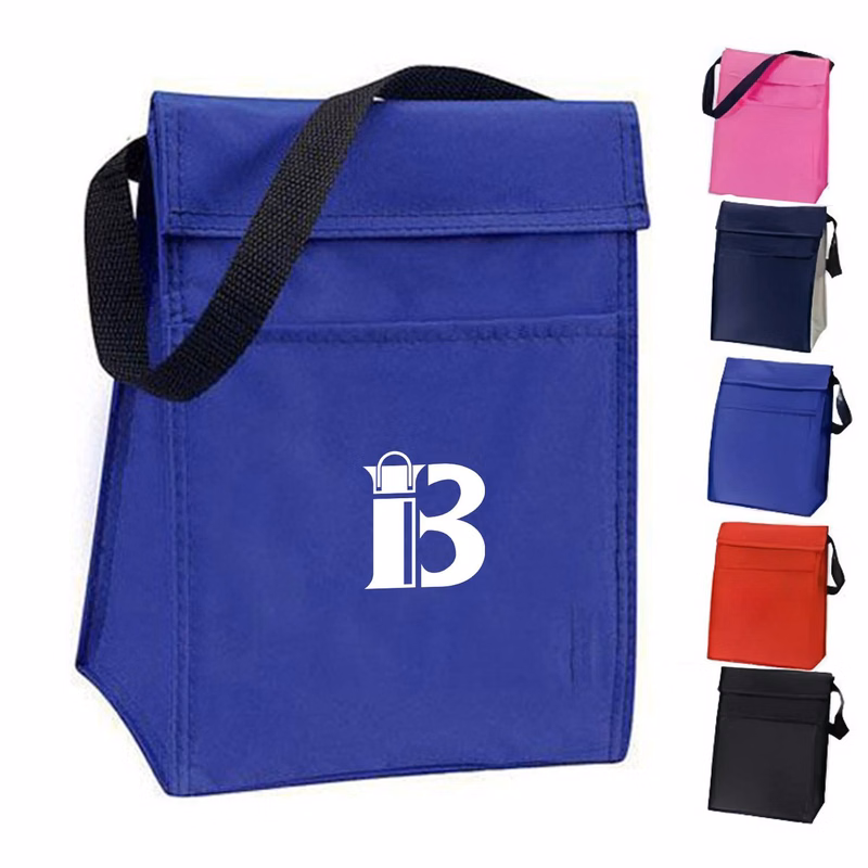Foldable Insulated Lunch Bag for Silkscreen Imprint