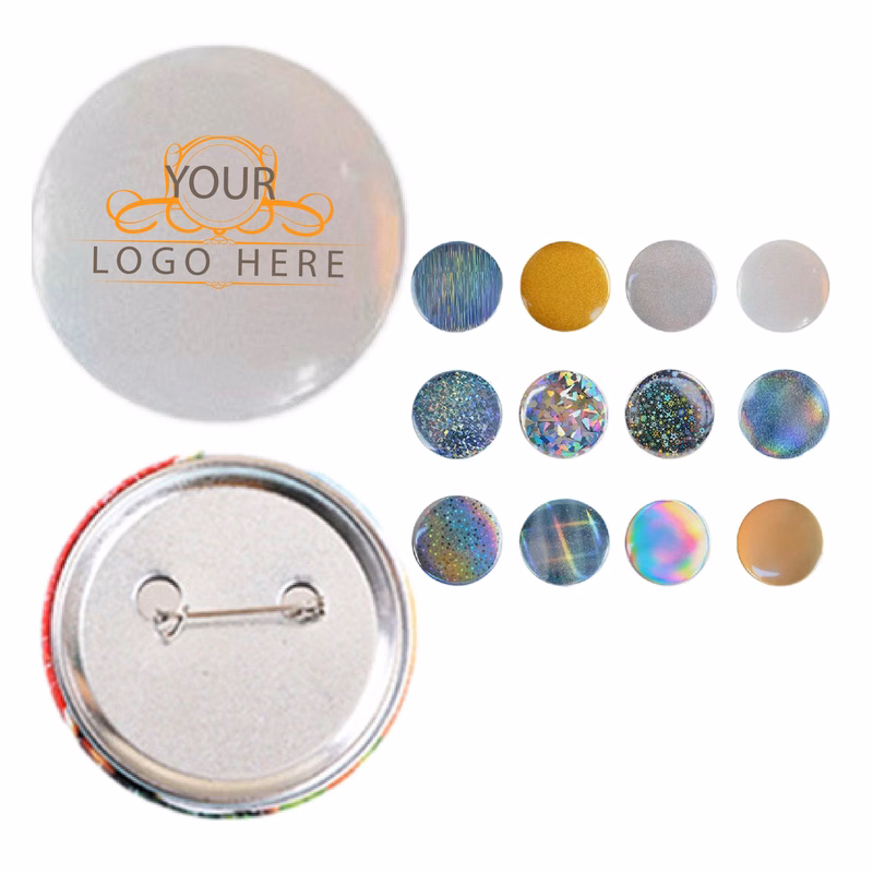 Custom Buttons - 1 1/2 Inch Round, Pin-back