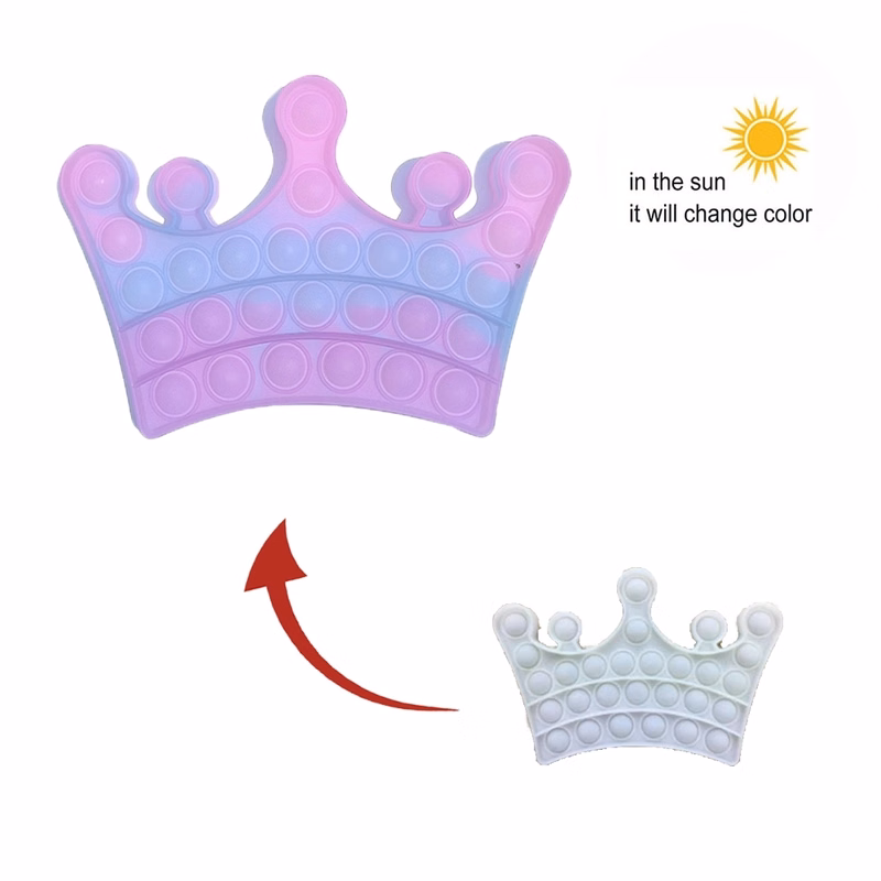 Crown  photoreception Push Pop Bubble Sensory Fidget Toys