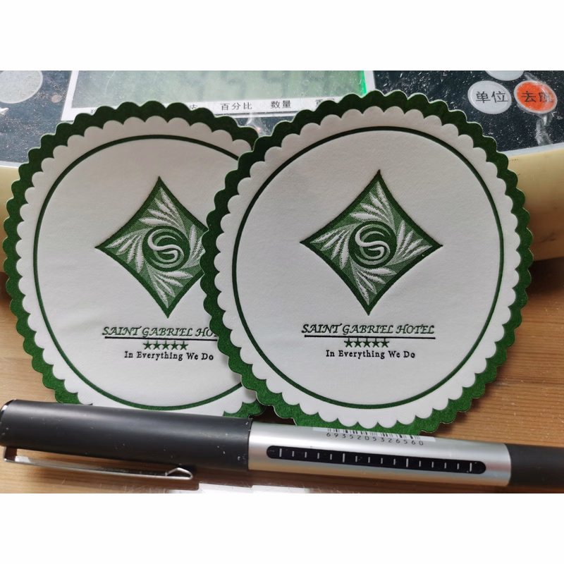 Round Paper Coasters